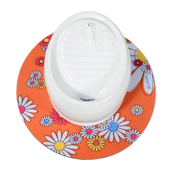 Lucky-Kitty Unterlage f�r Napf oder Trinkbrunnen