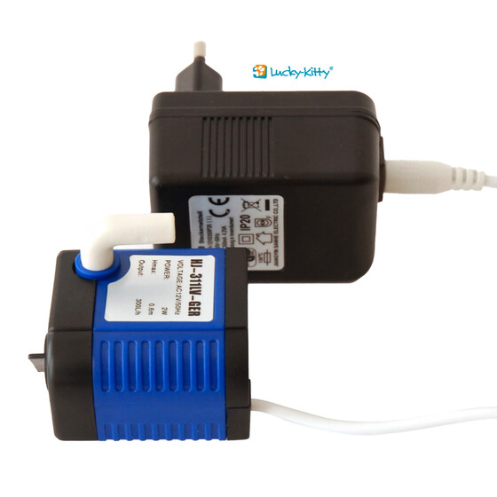 Lucky-Kitty Ersatzpumpe f�r Trinkbrunnen (mit Netzteil)